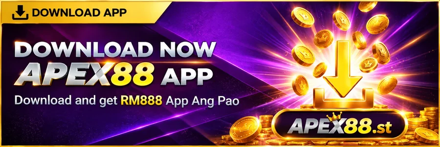 Download the APEX88 app and get RM888 App Ang Pao